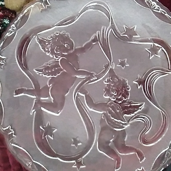 👼 Kurt Adler Angel Fiber Optic Christmas Tree Topper SILVER & FUR GOWN - Picture 10 of 16